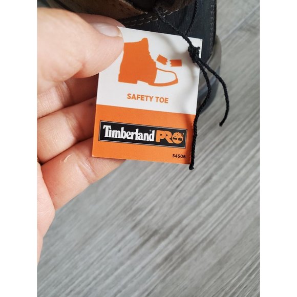 Timberland Pro Flume Work Boots Size 11 M Steel Safety Toe, Waterproof - Picture 9 of 10